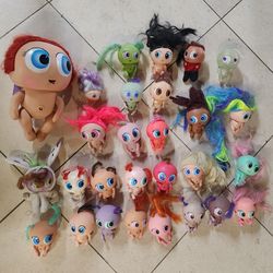 Distroller Baby Dolls Lot of 28 Very Good Condition.