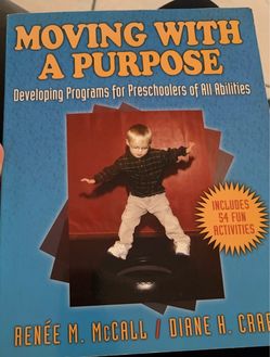 Moving With a Purpose Preschool Activity Book