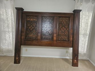 King headboard and footboard