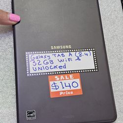 Samsung Galaxy Tab A Desbloqueada Y Wifi. 32GB. El Precio Es Firme.