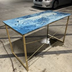 Ocean Blue Proxy Table 