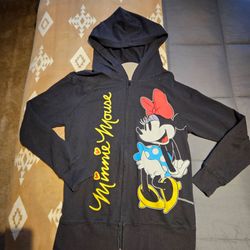 DISNEY Minnie Mouse kids Large / adult XS zip up hoodie