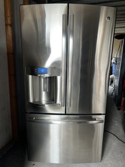 36” GE Profile Stainless Steel French Door Refrigerator DELIVERY AVAILABLE 🚚
