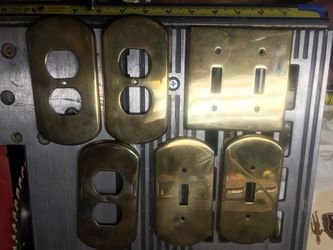 Brass wall plates