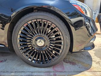 20"new Staggerd  floating caps Wheels & New Tires For MERCEDES BENZ S560