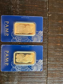 1 oz Lady Fortuna Gold Bars -