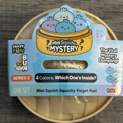 Mystery Squishy MINI Bao Bun Dumpling Blind Box $15 Each