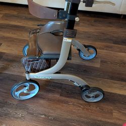 Rollator - Drive Medical Nitro DLX Rollator, Firm Foam Seat