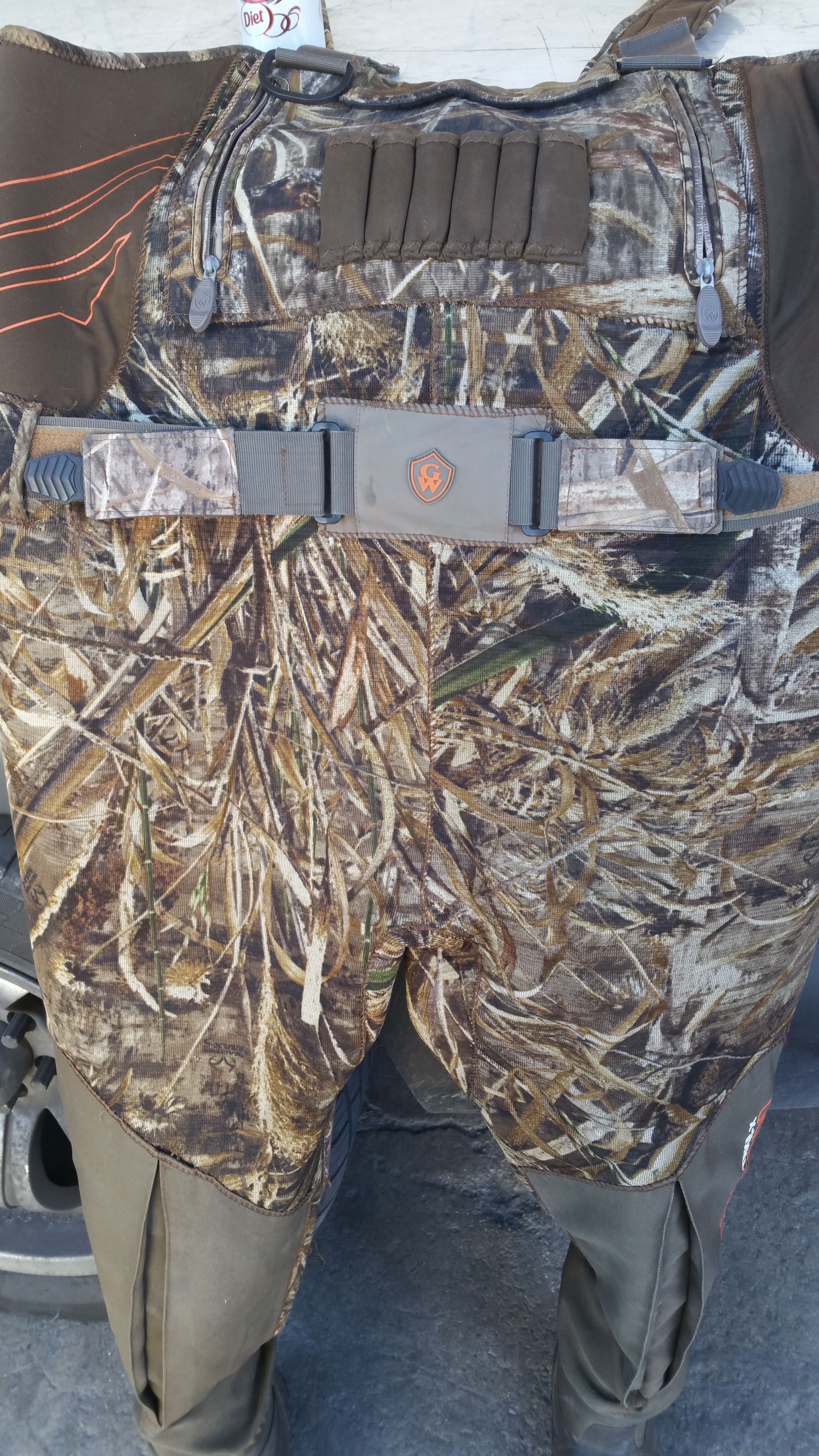 Hunting Waders-Game Winner, size 11 & size 10 w/boots attached