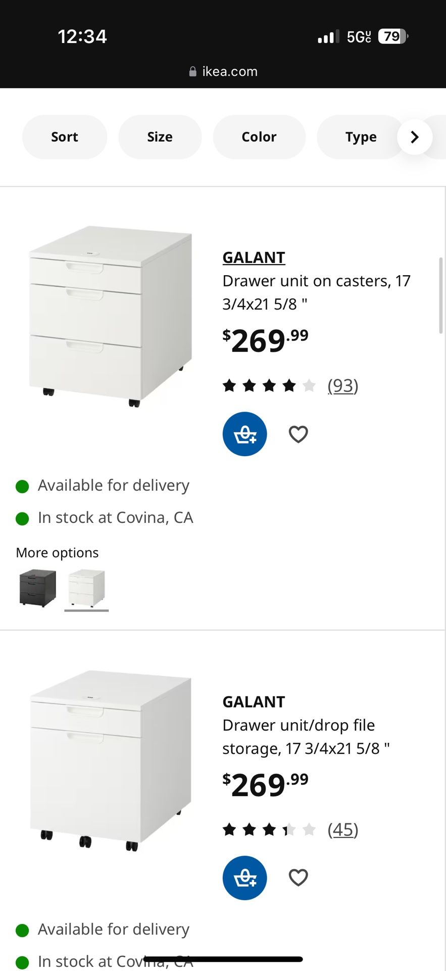 IKEA Galant Cabinet / Dresser / Drawer