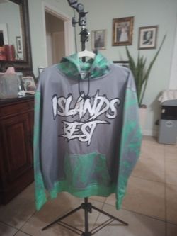 Island  best Hoodies Size 34 L Grey and green