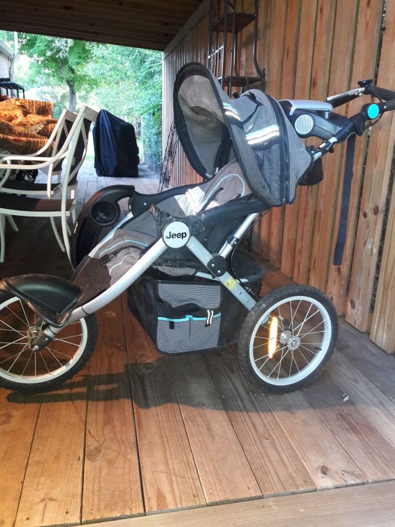 Jeep Running Stroller