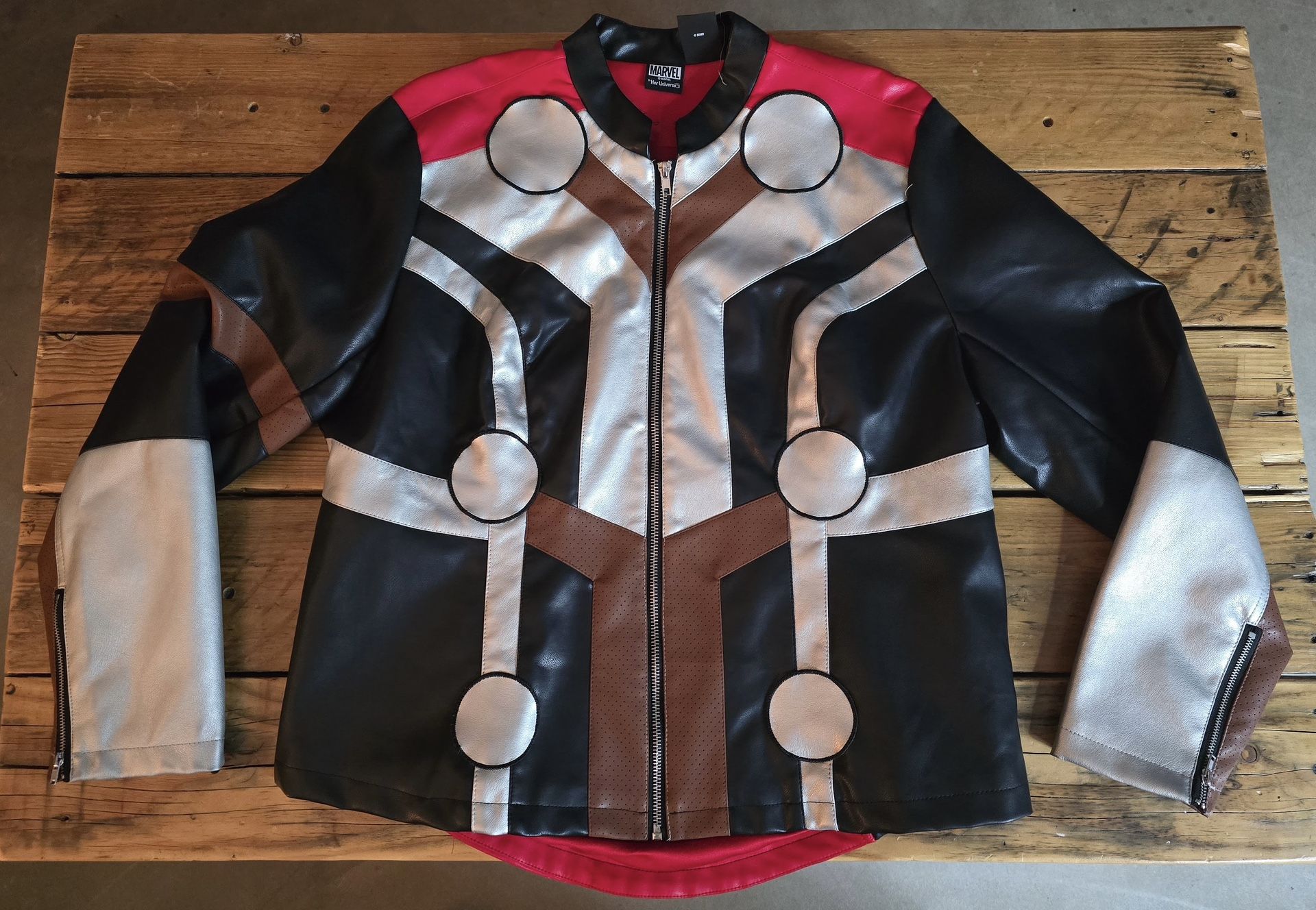 Disney Thor Faux Leather Jacket