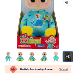 Cocomelon JJ Doll Plush Musical Bedtime Soft Body Netflix