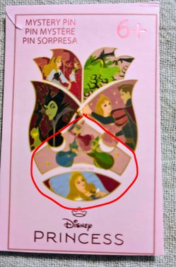 Loungefly Disney Princess Pin - Sleepy Beauty Puzzle
