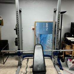 Bench/Squat/Pull-up Rack
