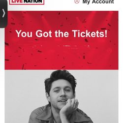 Selling Two Niall Hora Tickets For Mountain View Show 