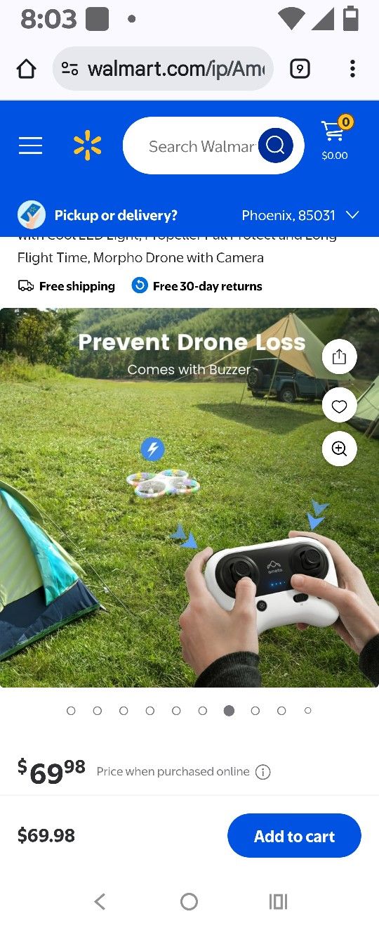 Brand New Ameta Camera Mini Drone 