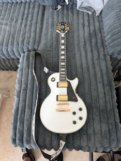 Epiphone Les Paul Custom Alpine White