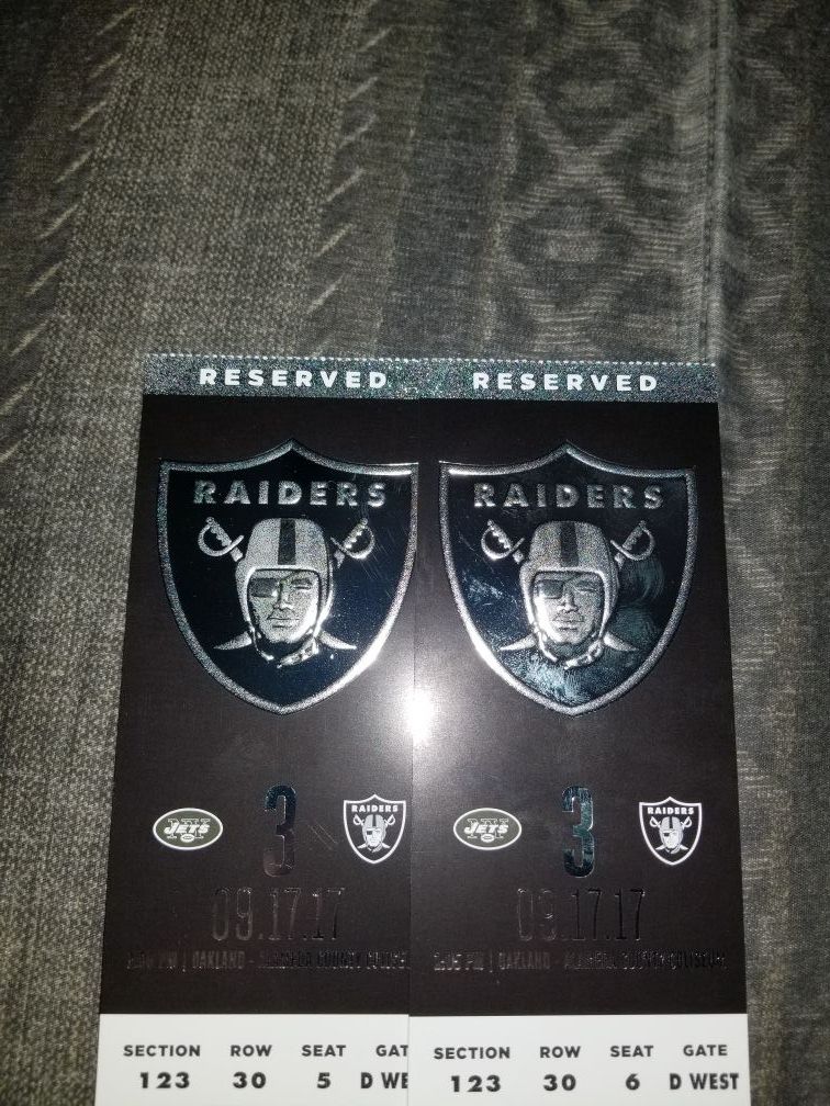 Raiders home opener