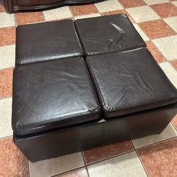 Brown Ottoman 