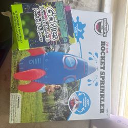 Kids Party Inflatable Sprinkler Throwable Paintballs Brand New