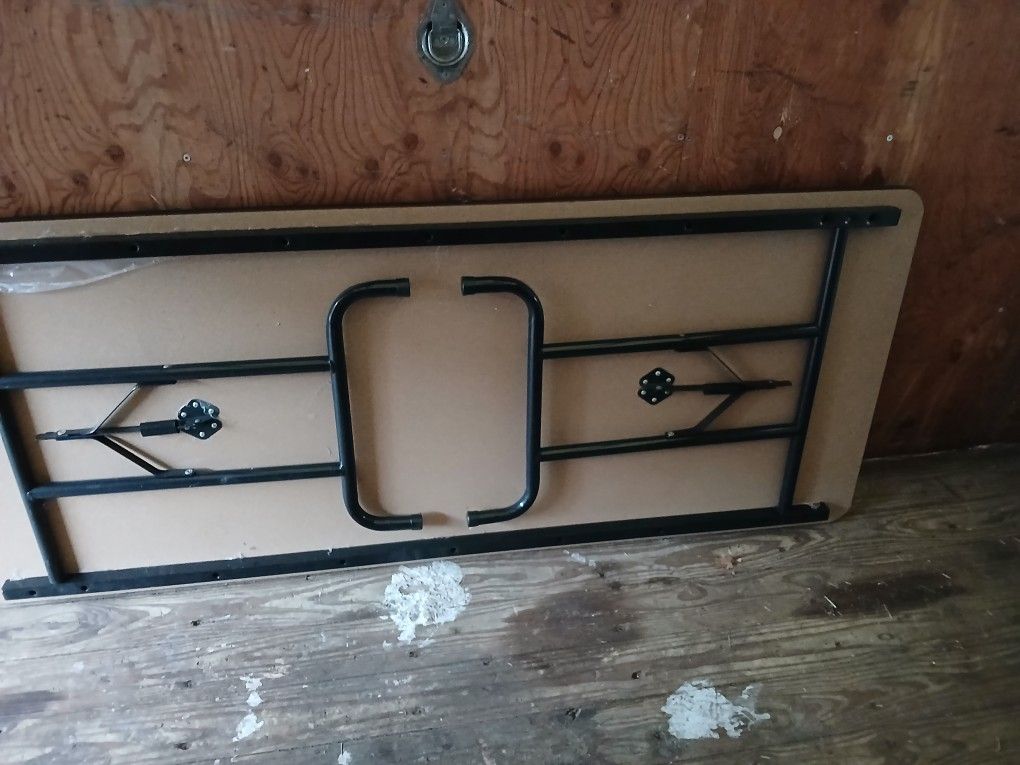 Folding table $50