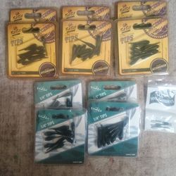 10 packs of 10 Dart Tips 1/4 inch Tips Fat Cat Dart Accessories 