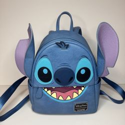 Authentic Disney Parks Lilo & Stitch  Loungefly Mini Backpack/ Mochila de Stich 