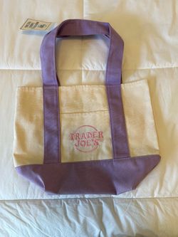 Trader Joe’s mini tote bag Lavender