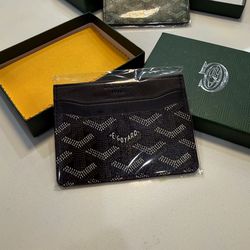 Go yard card holder (brown,black)