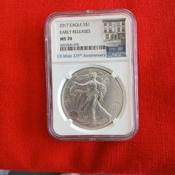 Silver Eagle MS70