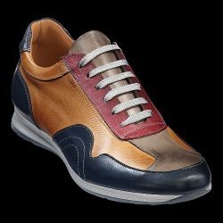 Paul Fredrick Austin Shoes Sneakers Multi Size 9.5 M - CHECK THE PAD MEASURES - MADE IN ITALY - RETAIL $499