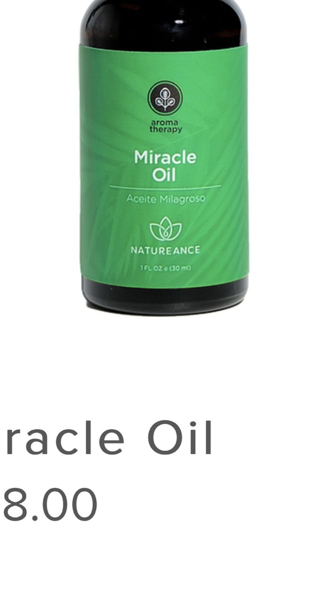 Natureance Miracle Oil