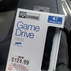 4TB EXTERNAL HD FOR PS4/5 & XBOX ONE/X