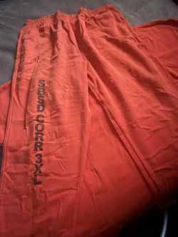 Real Bob Barker Prison Jail Inmate Orange 3xl