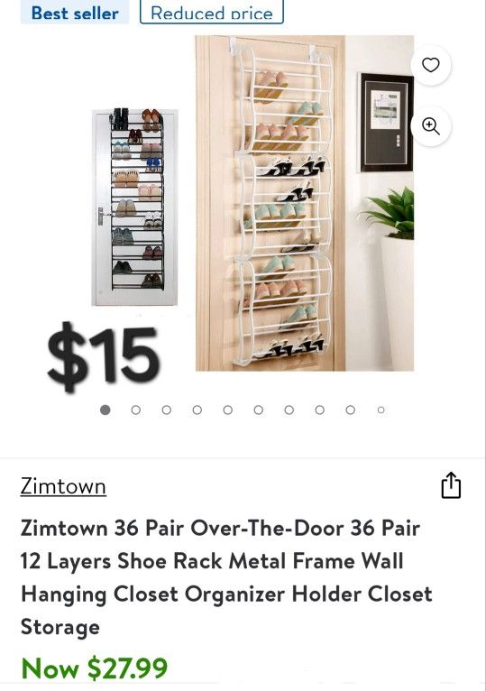 Door Shoe Rack