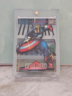 Custom raised 3D Marvel card Art