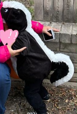 Skunk Toddler Halloween Costume