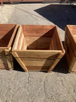 Wooden Planters