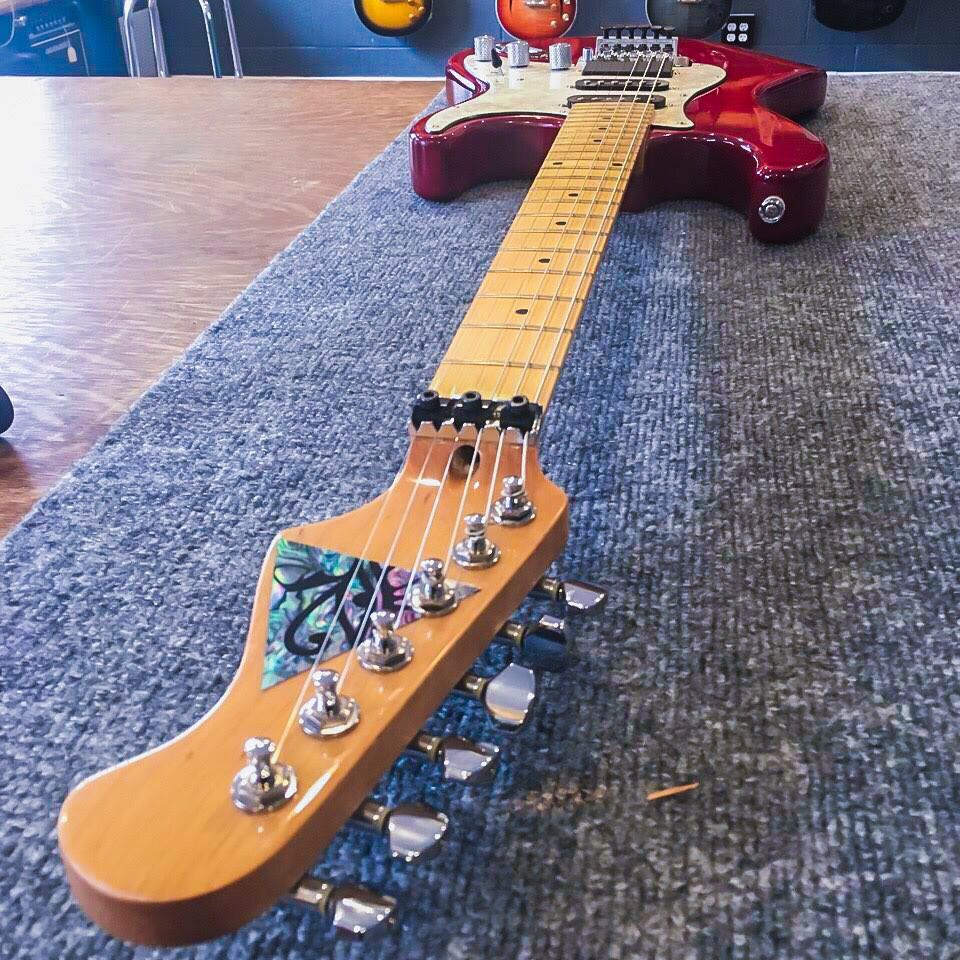 Brand new custom electric guitar w/ Floyd Rose bridge