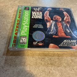 Ps1 wwf war zone game