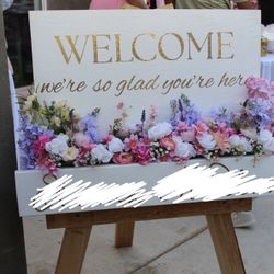 welcome sign for sale