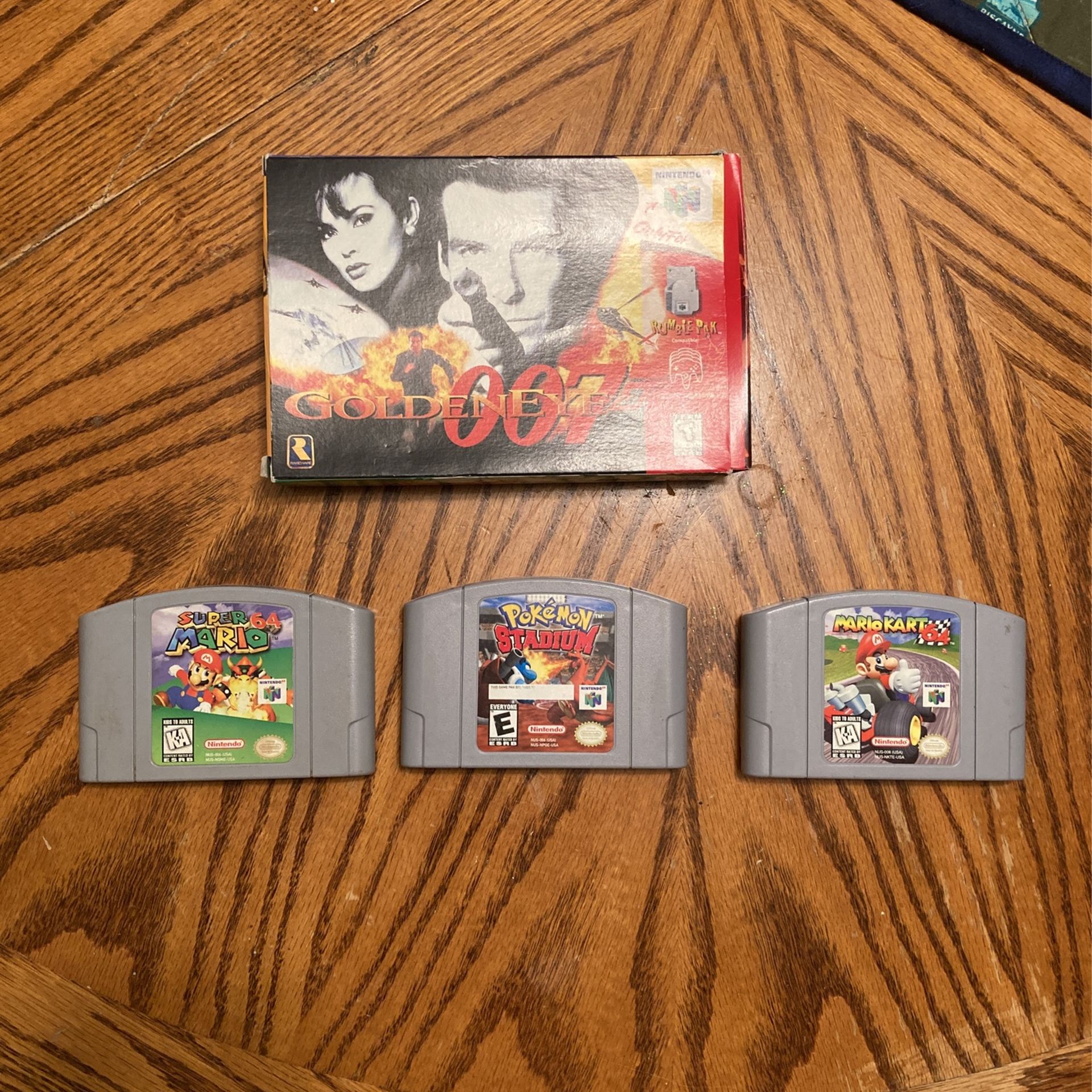 N64 Games (including Goldeneye In Box)