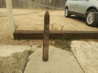 LARGE ANTIQUE BULLET Hieght 32"In