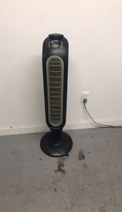 50 inch high fan good condition with the remote control