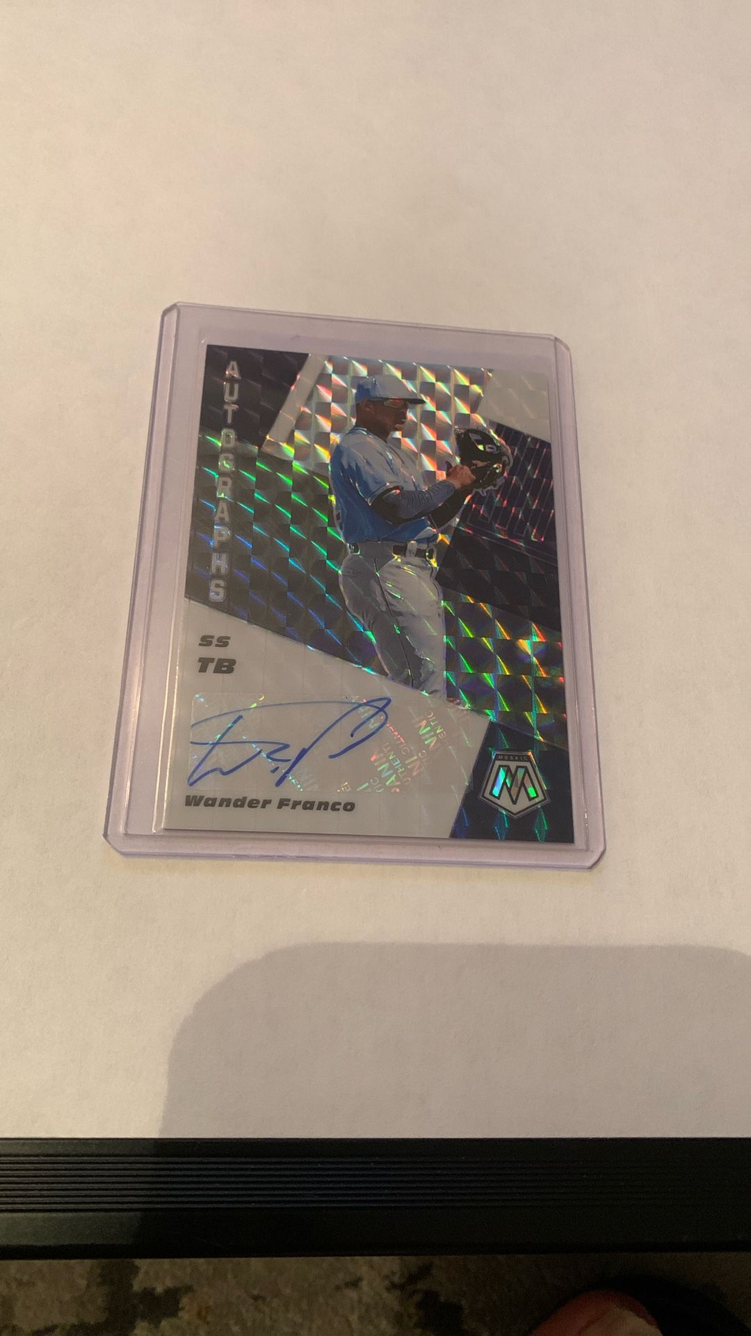 2021 Mosiac Wander Franco Auto Rookie Holo