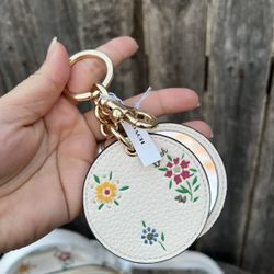 Coach charm bag 