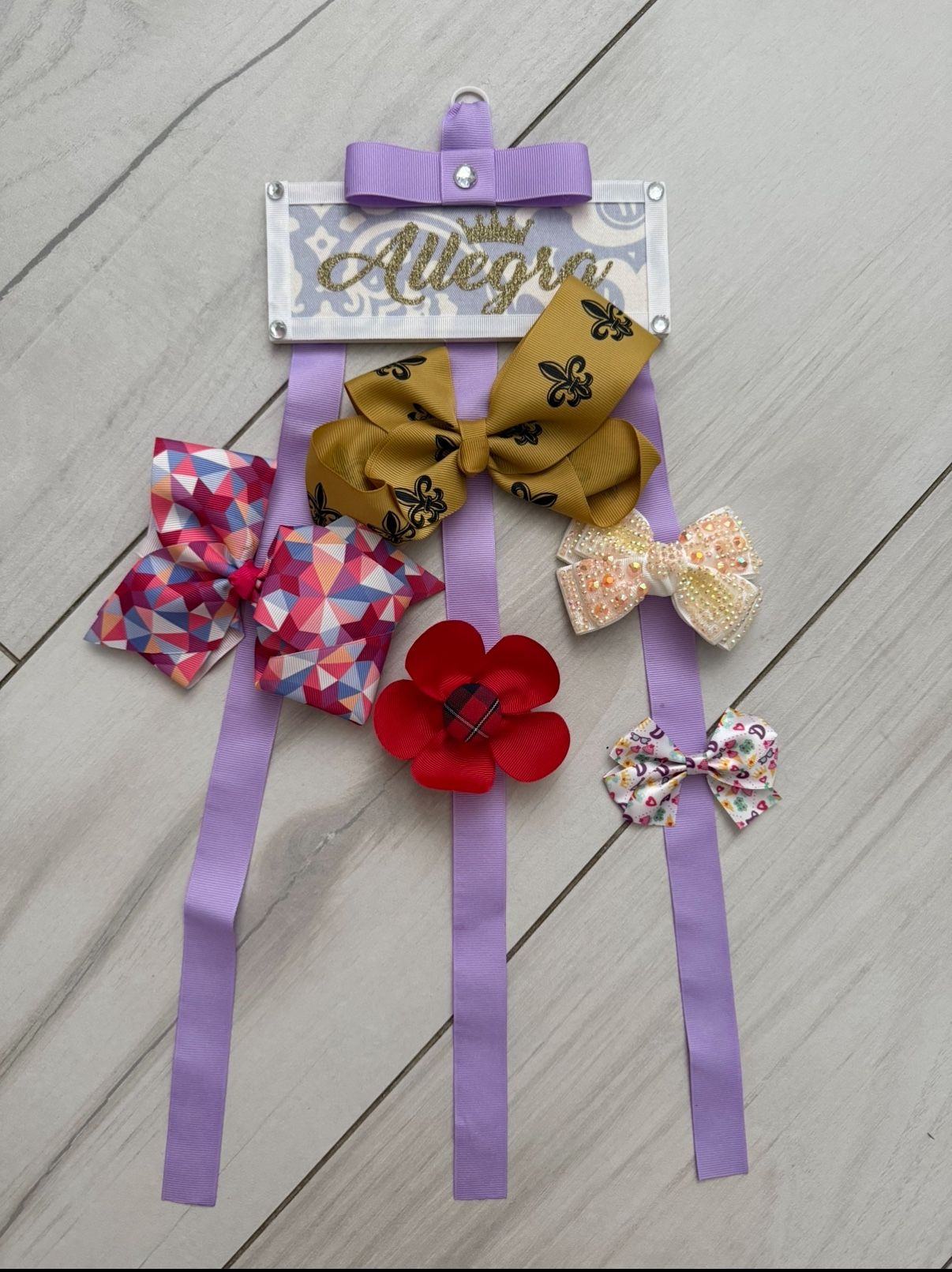 All $5 Girl Hair Bows And Bow Holder