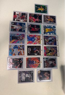 NBA Basketball Card Lot (17 Cards)